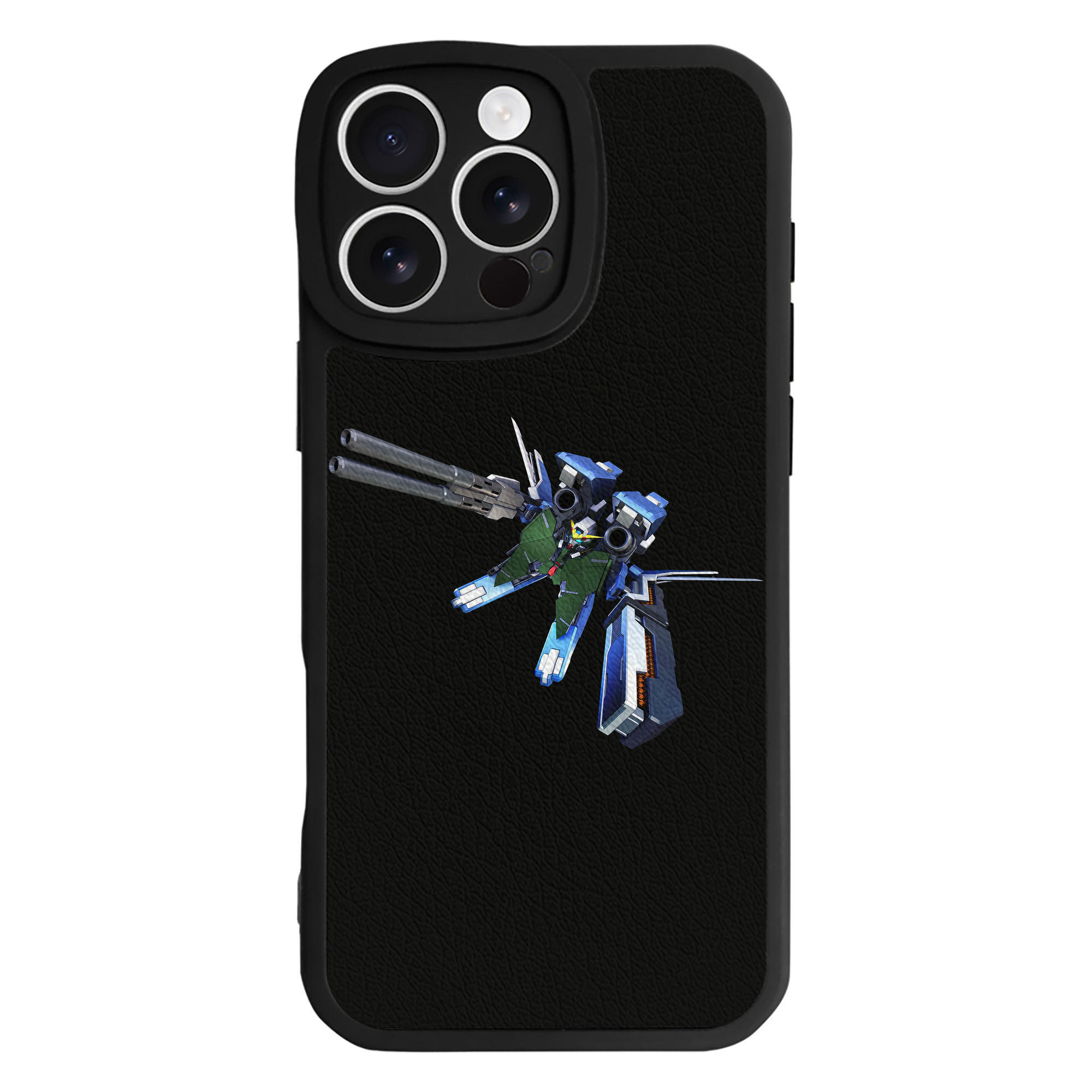 （画像用） 機動戦士ガンダム Mobile Suit Gundam 【iPhone 16シリーズ対応】シリコンスマホケース（レザー調） 材質：シリコン